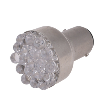 Żarówka motocyklowa Led TRIFA 12V 120/30mA BAY15D Niemcy