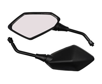 Lusterka czarne uniwersalne M8 prawy homologacja motorower skuter quad atv