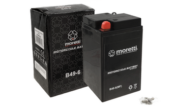 Akumulator AGM (Gel) B49-6 Moretti