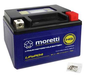 Akumulator Moretti MFPX4L litowo jonowy 5Ah 12.8V