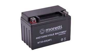 Akumulator Żelowy AGM (Gel) MTX9-BS Moretti