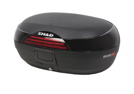 Kufer motocyklowy centralny shad sh46 czarny