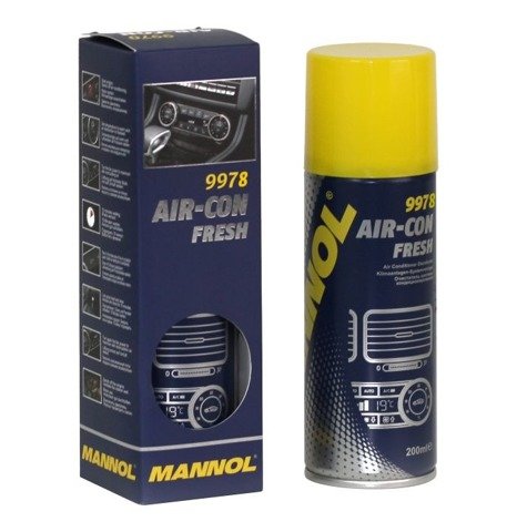 Mannol air-con fresh odświeżanie klimatyzacji 0.2l