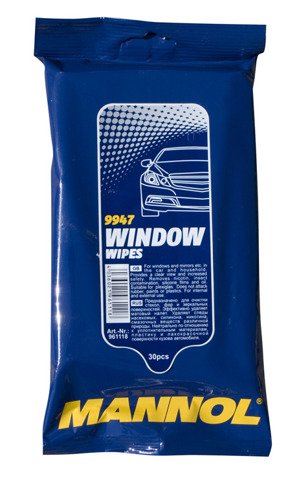 Mannol window wipes chusteczki do szyb i lusterek