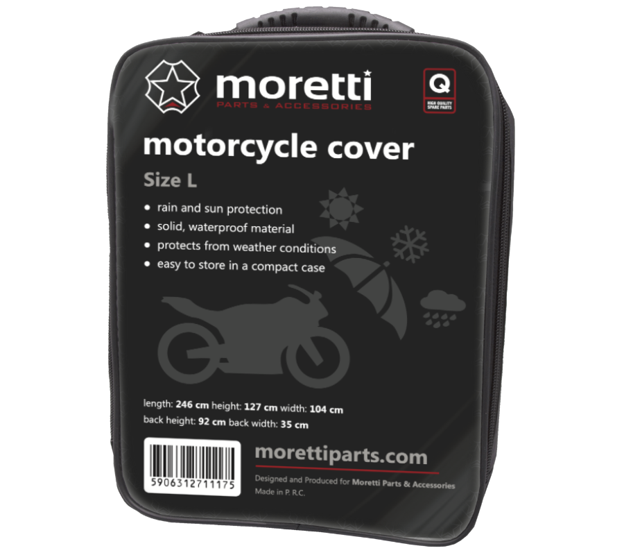 Pokrowiec motocyklowy Duży Skuter Motocykl wodoodporny Moretti L